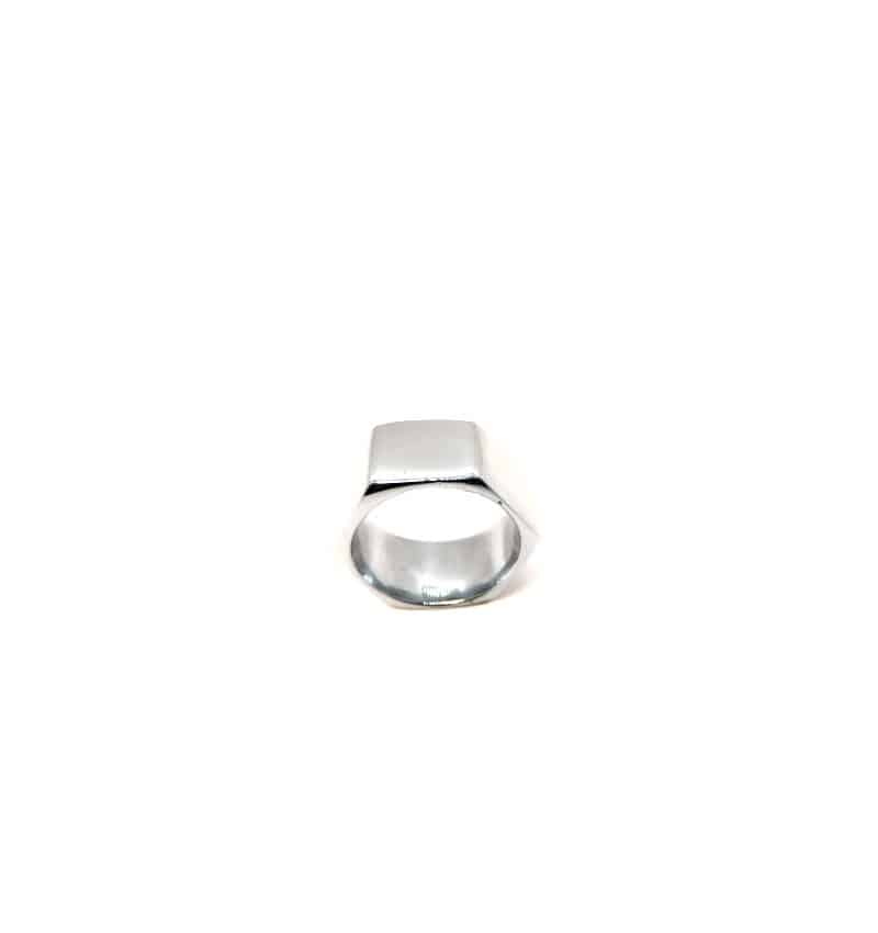 Ανδρικό δαχτυλίδι από ατσάλι πολύπλευρο SR603