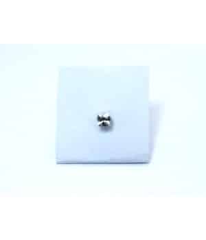 Σκουλαρίκια strass με πέτρα από ζιργκόν (4mm) ERG 04-3
