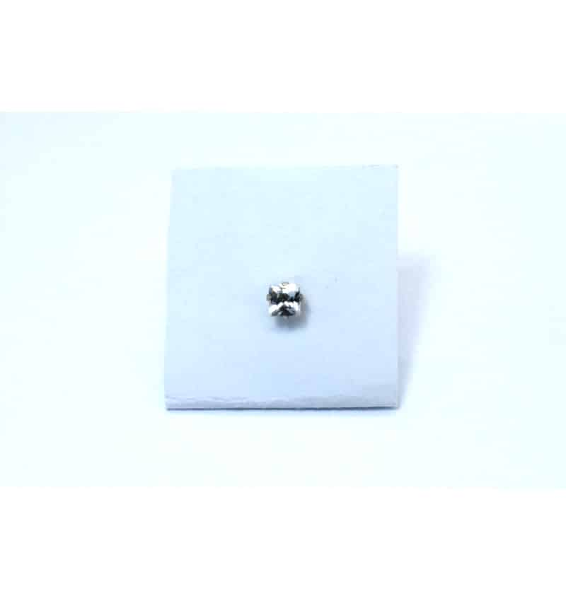 Σκουλαρίκια strass με πέτρα από ζιργκόν (4mm) ERG 04-3
