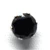 Σκουλαρίκια με μαύρη πετρά και σε διαφορετικό μέγεθος ERG 05-2