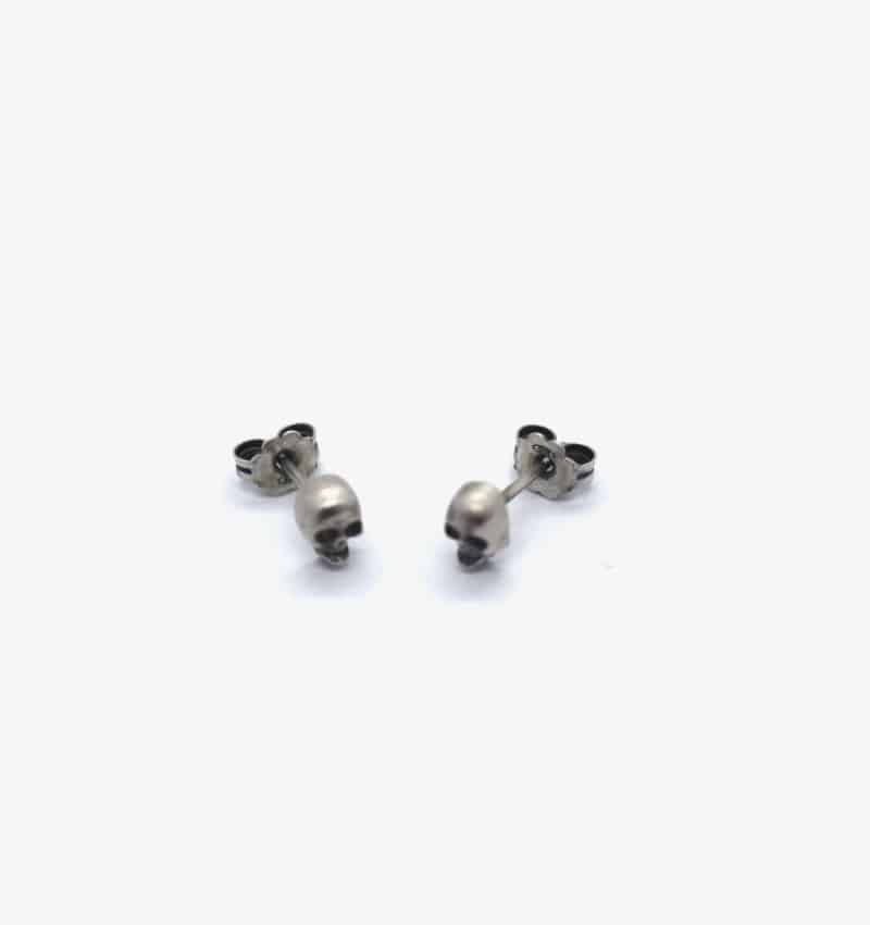 ανδρικά σκουλαρίκια από ασήμι manfistgr E0002M
